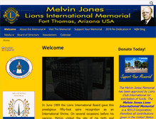 Tablet Screenshot of lions-mjm.org